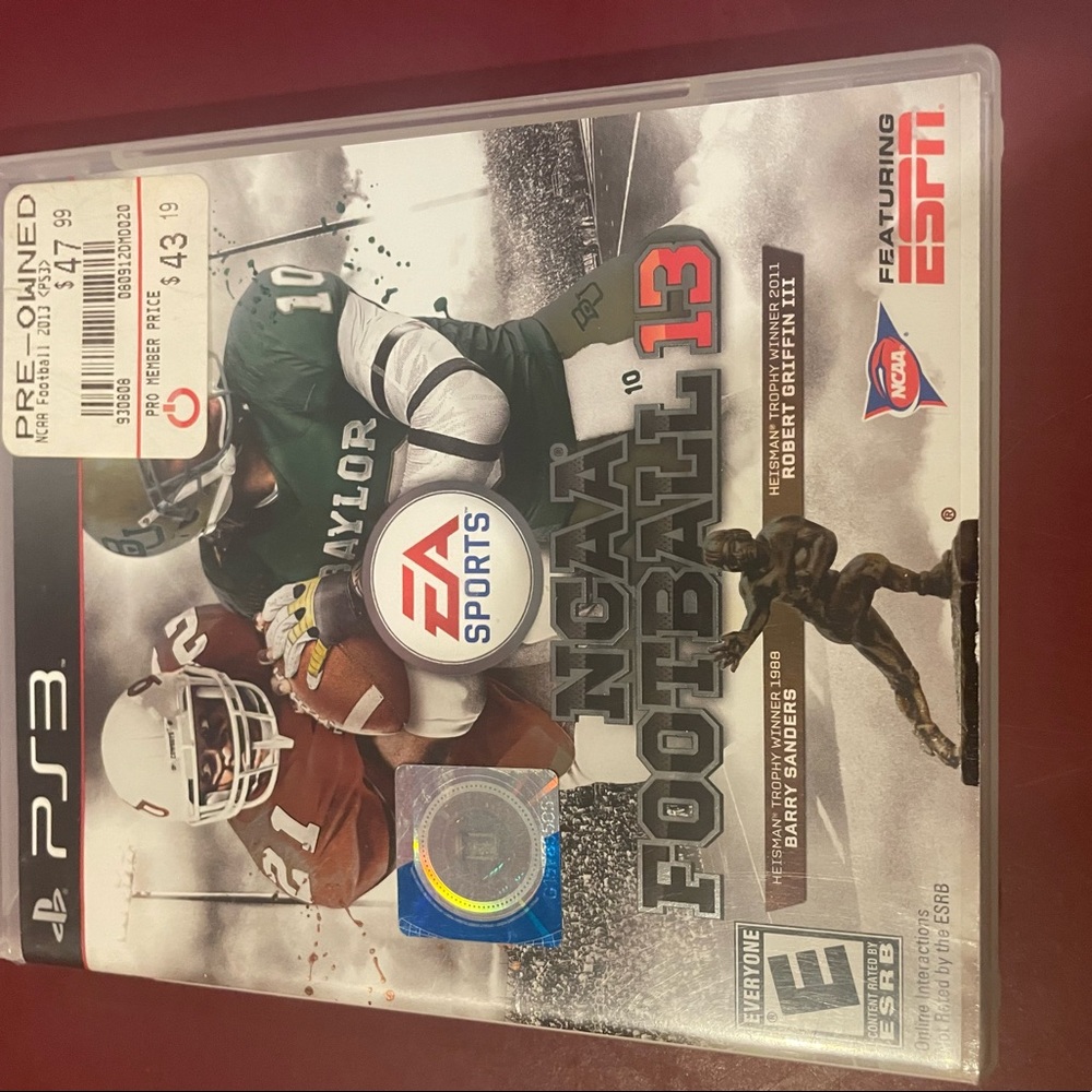 PS3 ncaa football 13